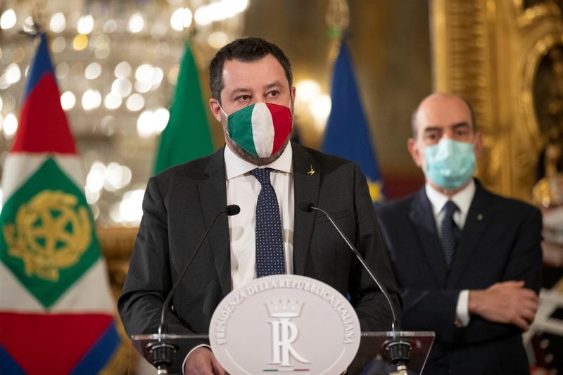 Italian President Sergio Mattarella holds talks at the Quirinale Palace