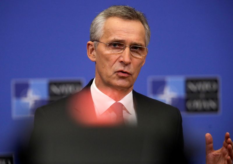 NATO defence ministers council presser in Brussels