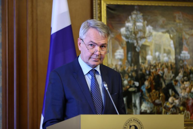 Russia’s Foreign Minister Lavrov meets with his Finnish counterpart Haavisto in