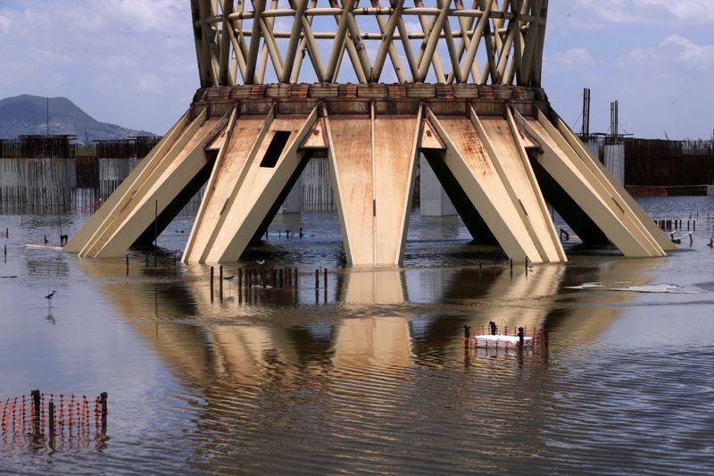 FILE PHOTO: Flooding, birds, trees: Mexico City’s Texcoco lake reclaims