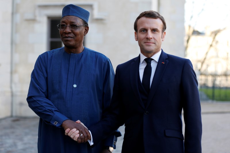 FILE PHOTO: Macron welcomes Sahel leaders for a summit in