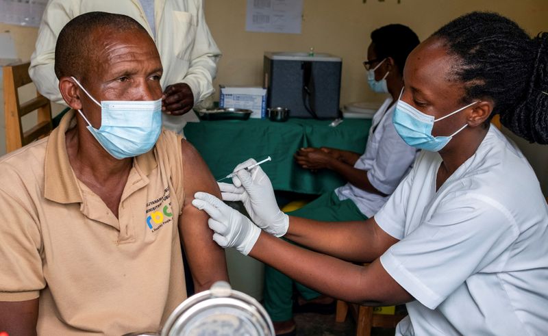 FILE PHOTO: Rwanda to kick off coronavirus vaccination campaign in
