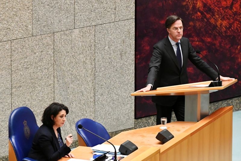 Debate over remarks the Dutch Prime Minister Mark Rutte made