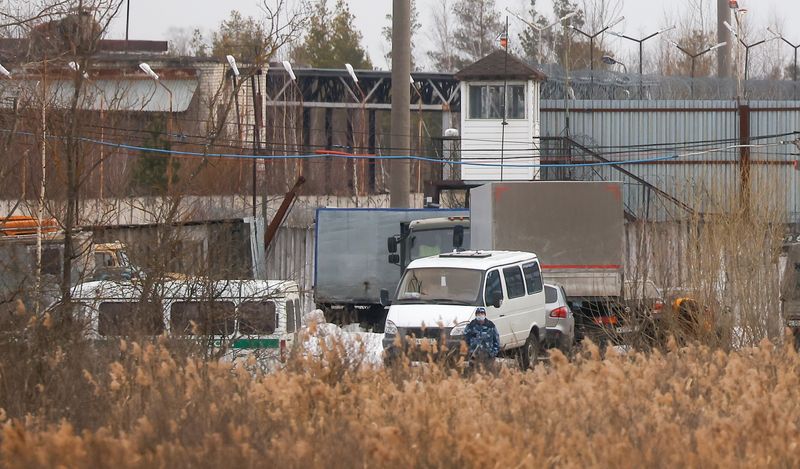 A view shows the IK-2 corrective penal colony in Pokrov
