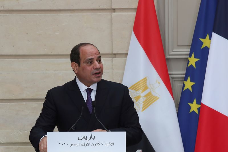 Egyptian President Abdel Fattah al-Sisi pays state visit to France