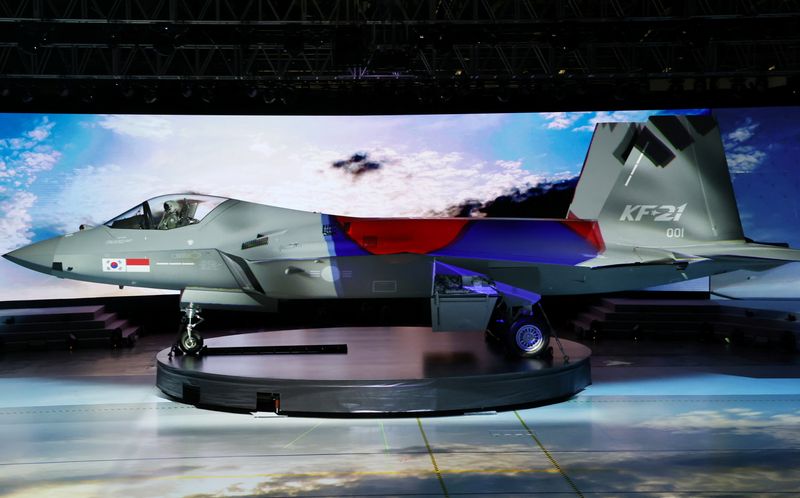 The country’s first homegrown fighter jet called KF-21 is unveiled