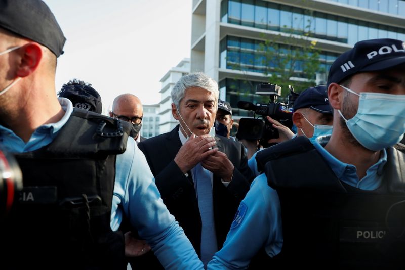Portugal’s former PM Socrates attends court hearing in Lisbon