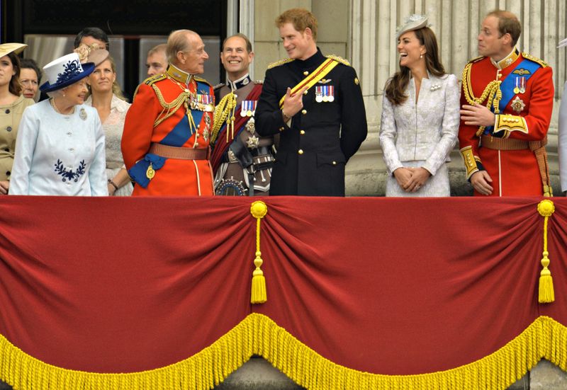 FILE PHOTO: Britain’s Royal family attend annual Trooping of the