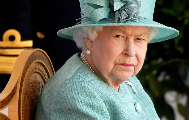 FILE PHOTO: Britain’s Queen Elizabeth pictured in 2020