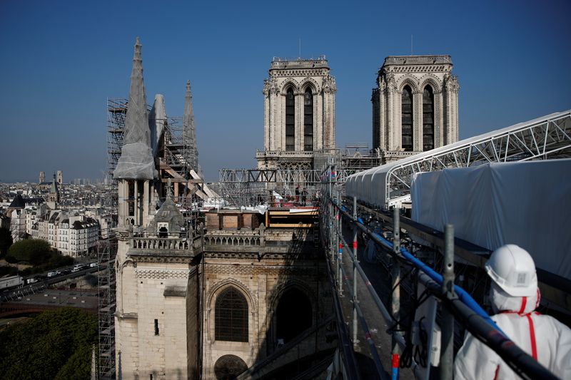 Second anniversary of the Notre-Dame de Paris Cathedral blaze