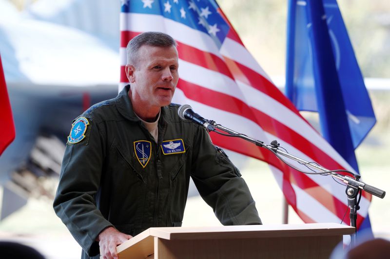 FILE PHOTO: General Tod Wolters, then U.S. Air Forces in