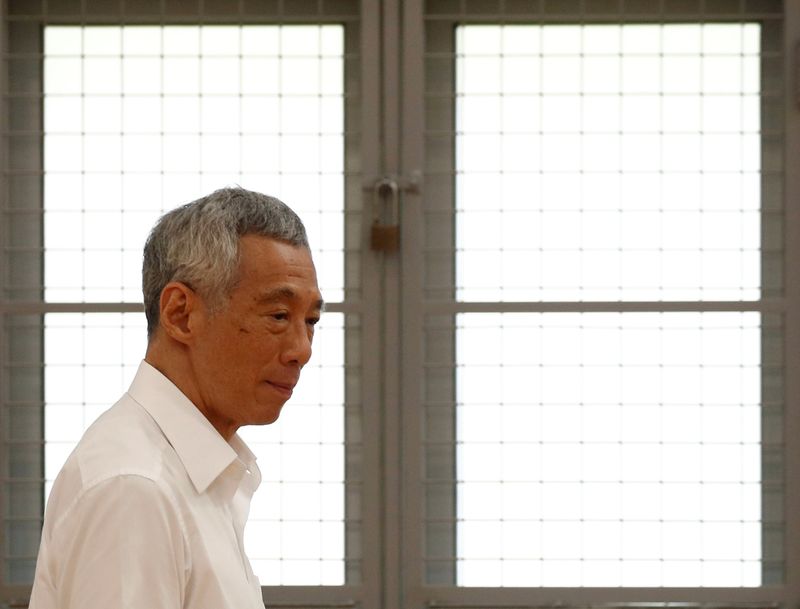 Singapore’s Prime Minister Lee Hsien Loong of the People’s Action