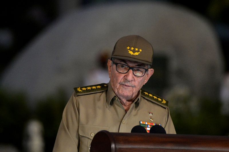 FILE PHOTO: Cuban First Secretary of Communist Party Raul Castro