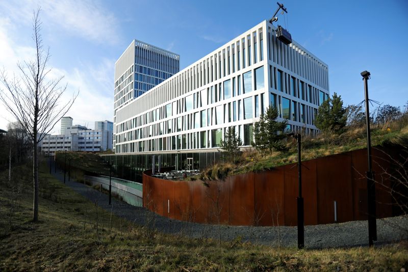 FILE PHOTO: General view of the Eurojust building in The
