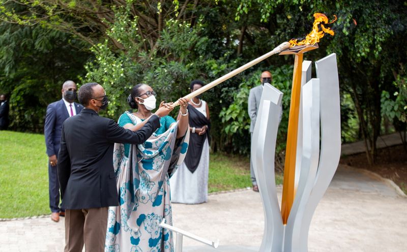 FILE PHOTO: Commemoration of the 1994 Genocide, at the Kigali