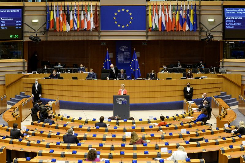 EU Parliament plenary session in Brussels