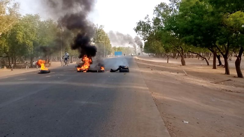 Protest demanding return to civilian rule in N’Djamena