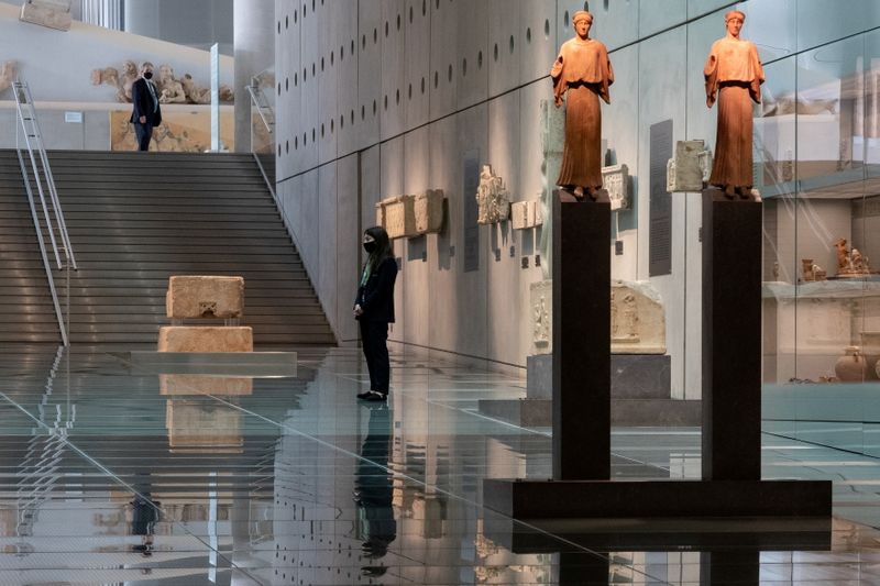 FILE PHOTO: Greek museums open following the easing of measures