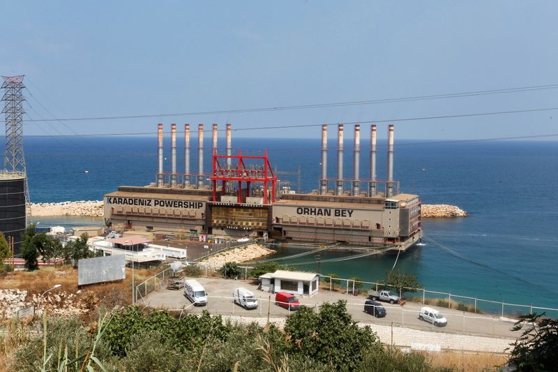 FILE PHOTO: Karadeniz Powership Orhan Bey, an electricity-generating ship from