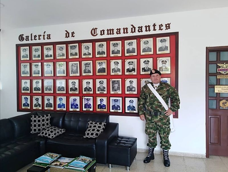 Duberney Capador Giraldo, a former Colombian soldier killed during the