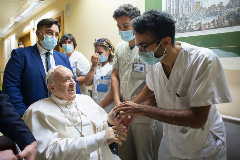 Pope Francis recovers following scheduled surgery in the Gemelli hospital