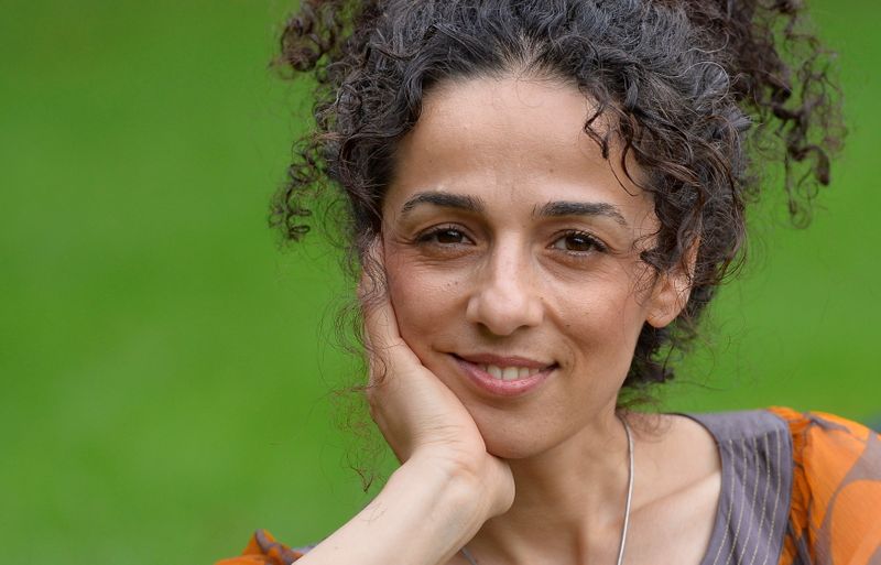 FILE PHOTO: Britain-based Iranian journalist Alinejad poses for a portrait