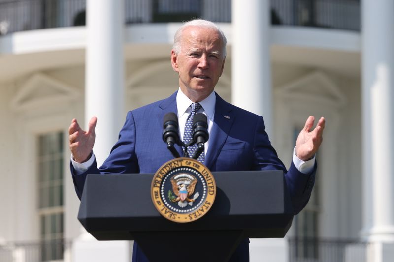 U.S. President Biden hosts an event for clean cars and