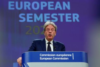 EU Commission news conference on European Semester Spring Package in
