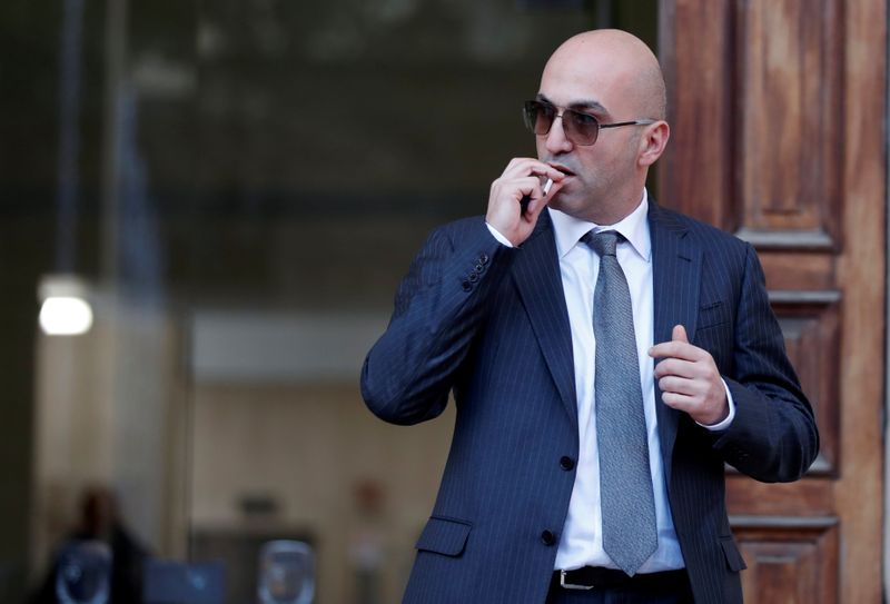 FILE PHOTO: Maltese businessman Yorgen Fenech, who was arrested in