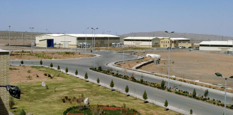 FILE PHOTO: A view of the Natanz uranium enrichment facility