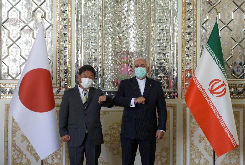 Japan’s FM Toshimitsu Motegi visits Tehran