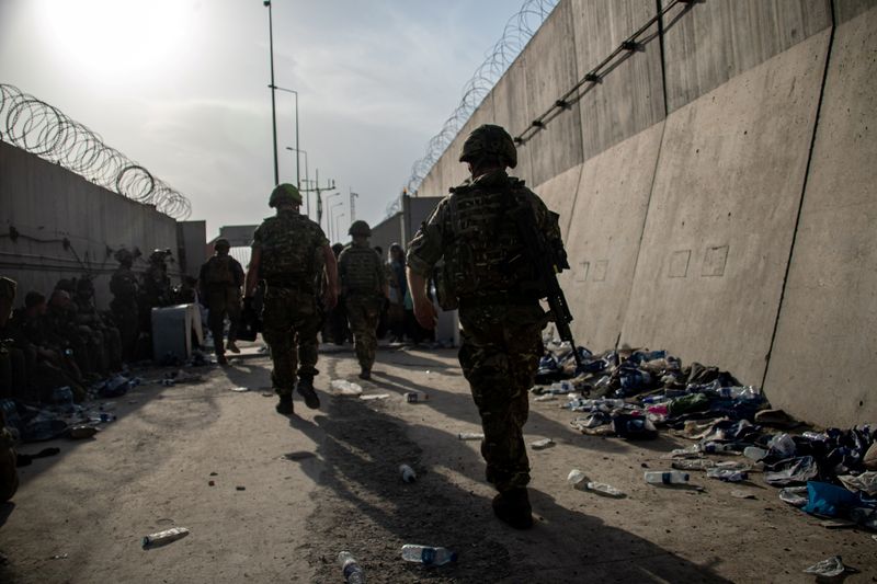 British Armed Forces take part in Kabul airport evacuation