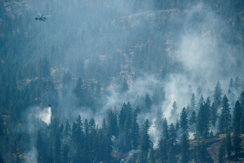 Wildfires devastate western Canada
