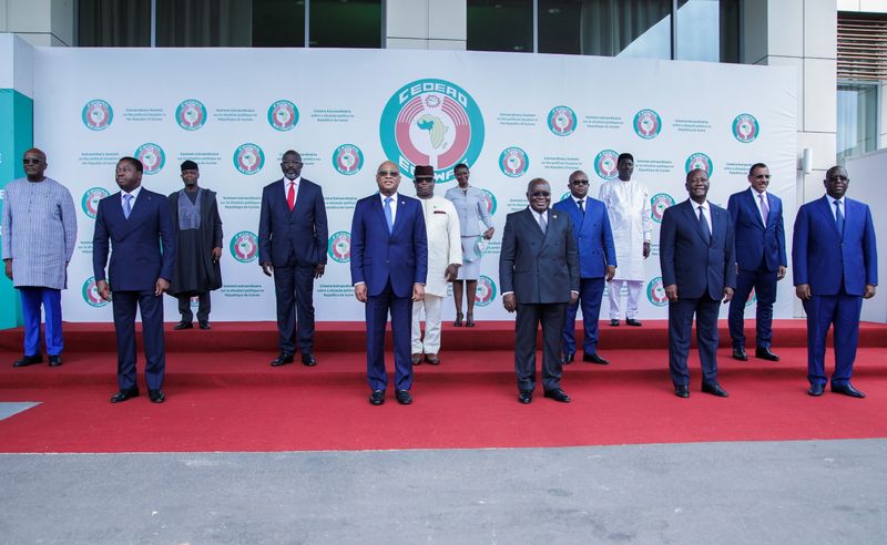 West African leaders meet to decide on Guinea after the
