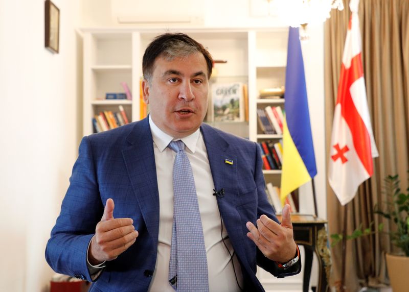 Mikheil Saakashvili, Georgia’s former President and newly appointed head of