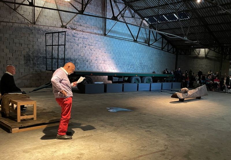 Belgian Gronowski and Belgian artist Koenraad Tinel take part in