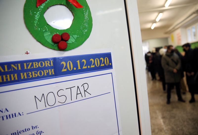 FILE PHOTO: Local election in Mostar