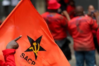 South Africa’s COSATU leads union protests over job losses