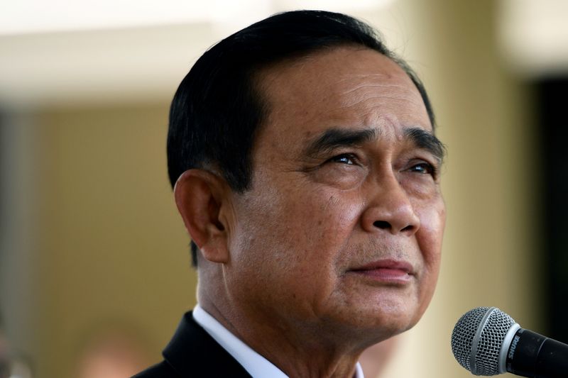 FILE PHOTO: Thailand Prime Minister Prayuth Chan-ocha attends an agreement