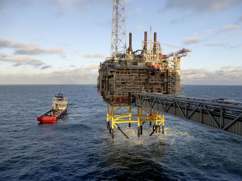 FILE PHOTO: Oil and gas company Statoil gas processing and