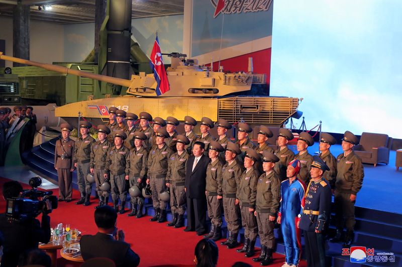 FILE PHOTO: Defence Development Exhibition, in Pyongyang