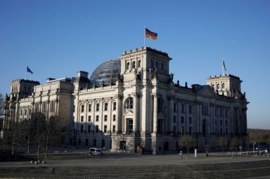 FILE PHOTO: German lower house of parliament Bundestag