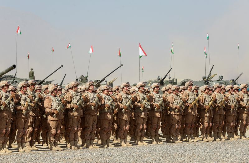 CSTO military drills in the Khatlon region