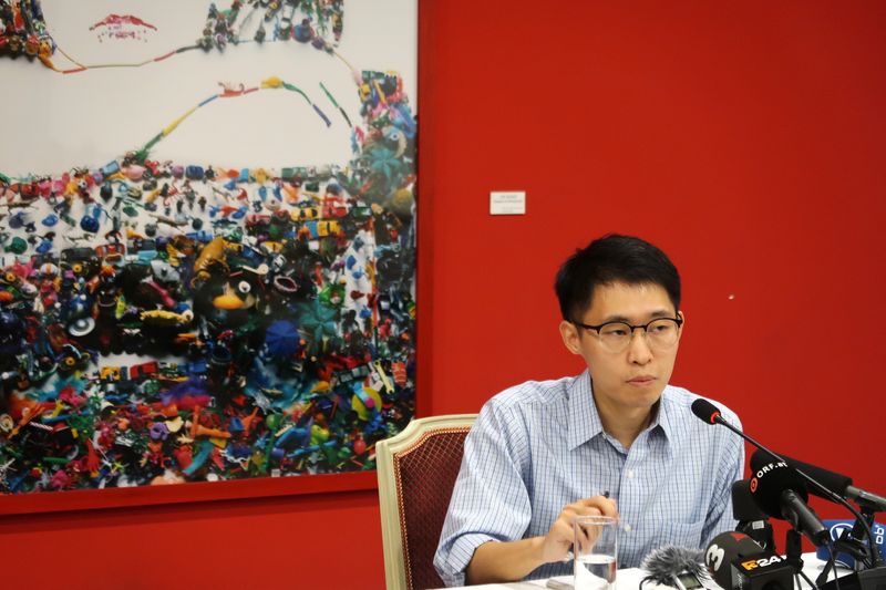Li Shuo, senior climate adviser with Greenpeace, speaks at a