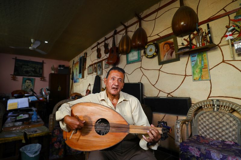 Gaza musician turns his house into a music hub