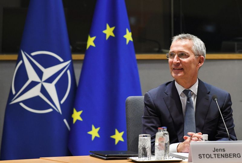 European Council President Charles Michel meets NATO Secretary General Jens