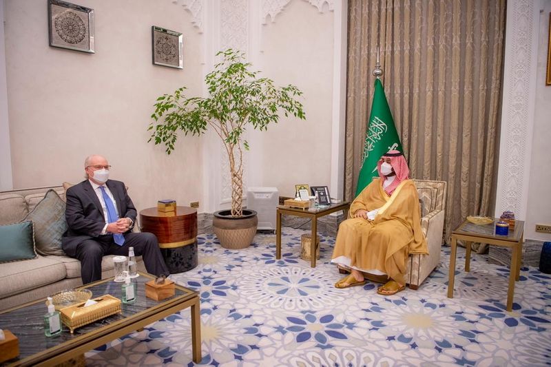 Saudi Crown Prince Mohammed bin Salman meets with U.S. Special