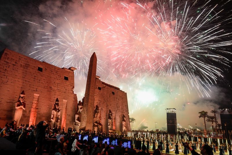 The Avenue of the Sphinxes reopens in Luxor