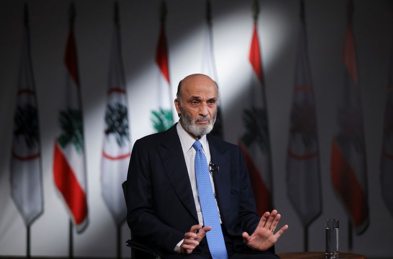 Samir Geagea, the leader of Lebanon’s Christian Lebanese Forces party,