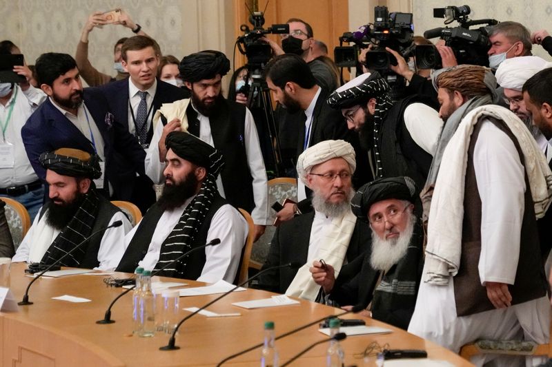 FILE PHOTO: International talks on Afghanistan in Moscow